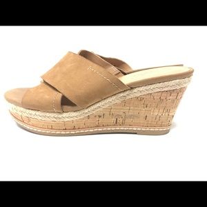 Franco Sarto Cinch Wedge Sandals Cork 313.79